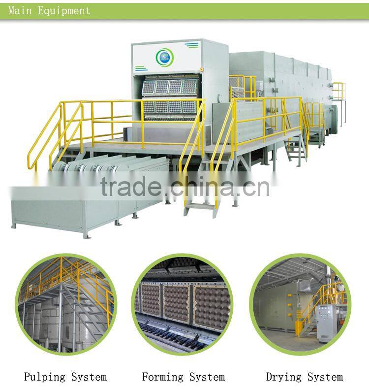 disposable recycled paper egg tray production line by HGHY