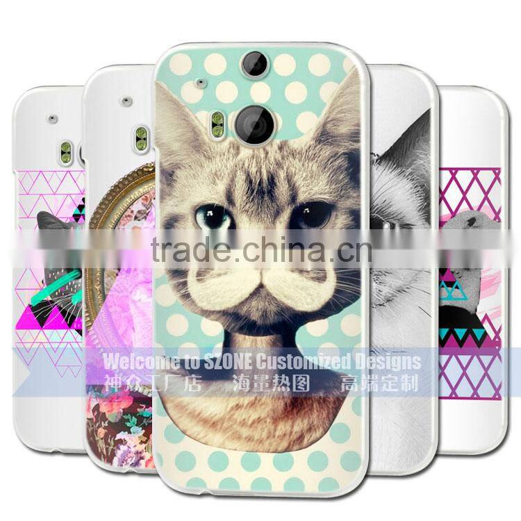 For HTC ONE M8 customized cases