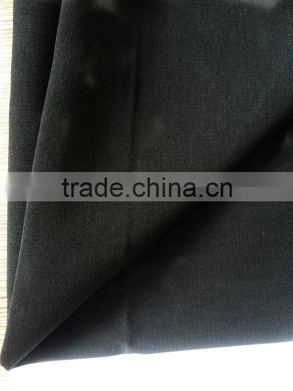 100% Polyester Formal Black Dubai Fursan Fabric