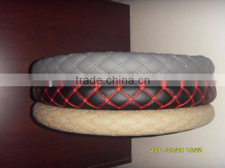 Cheap leather steering cover