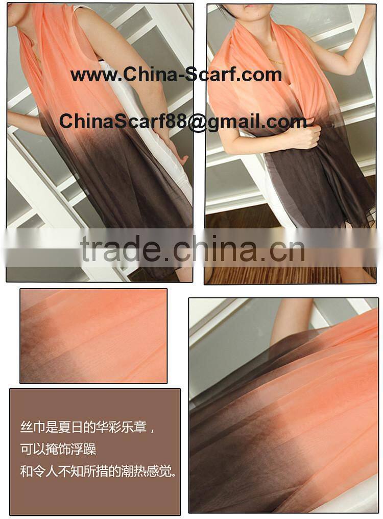 Wholesale fashion beach silk scarf