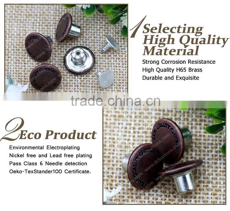 Wholesale market hot new products for 2016 denim jeans mens button