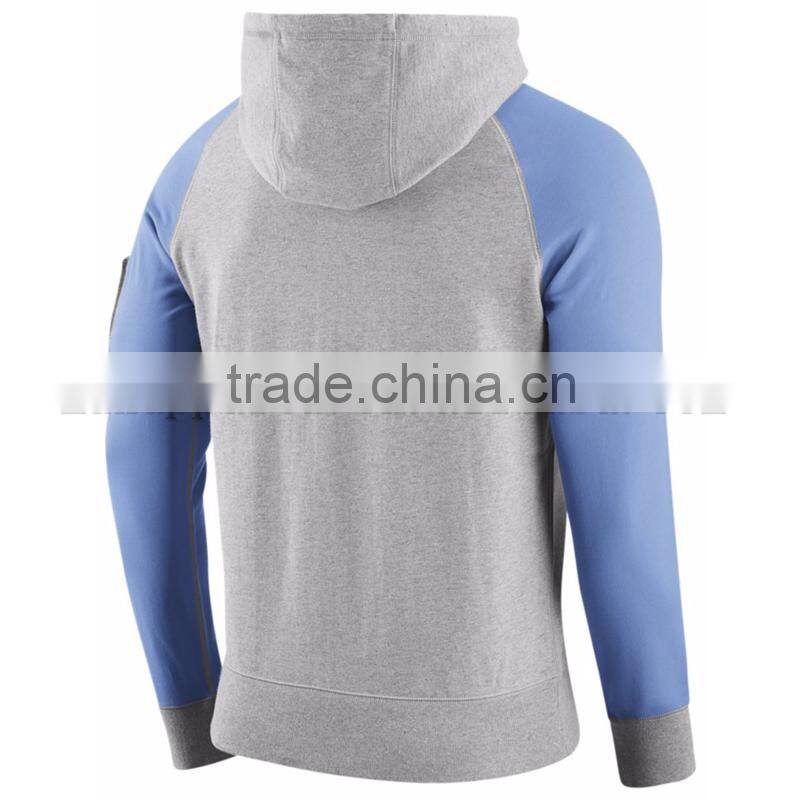 2016 Custom Wholesale Man Hoodie Cotton/Spandex Lightweight Hoodie