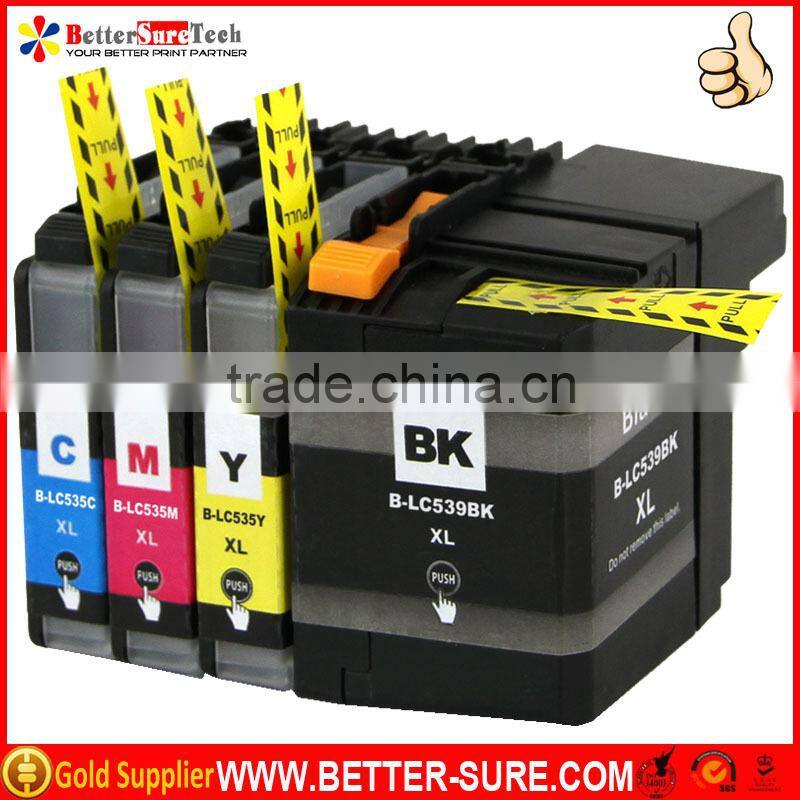 quality lc539 for brother ink cartridge with original printing performance