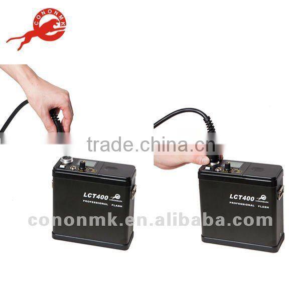 Cononmark LCT400WS outdoor strobe light for commodity shooting