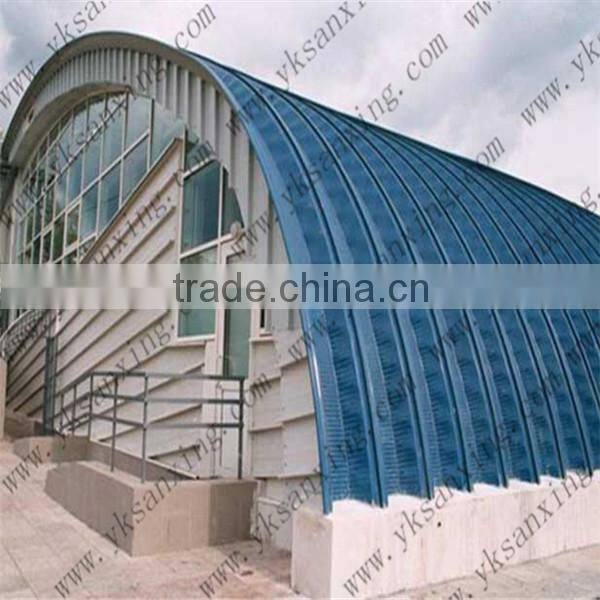 Hydraulic Big Span Arch Roof Sheet Roll Forming Machine