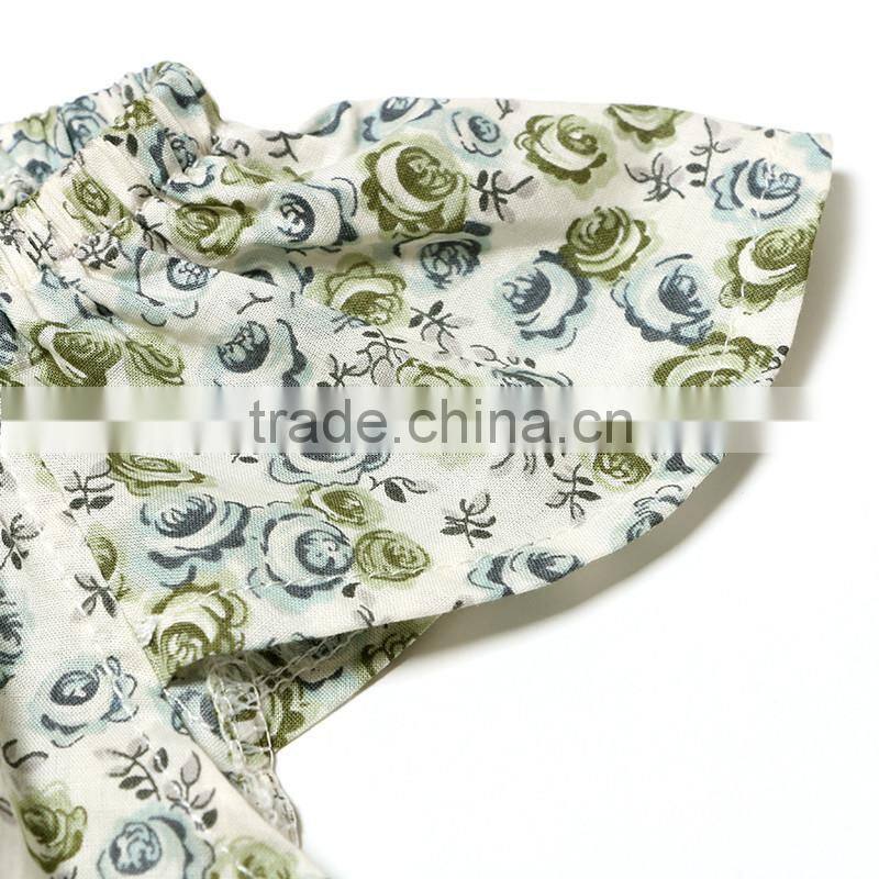 kids clothes floral baby romper newborn baby romper