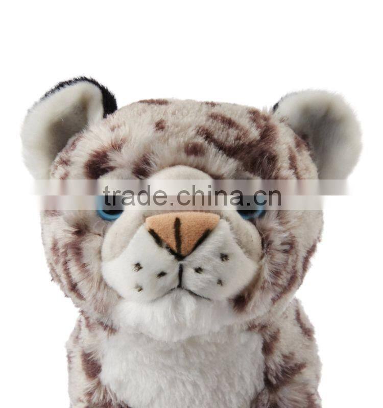 St snow leopard baby toys plush toys