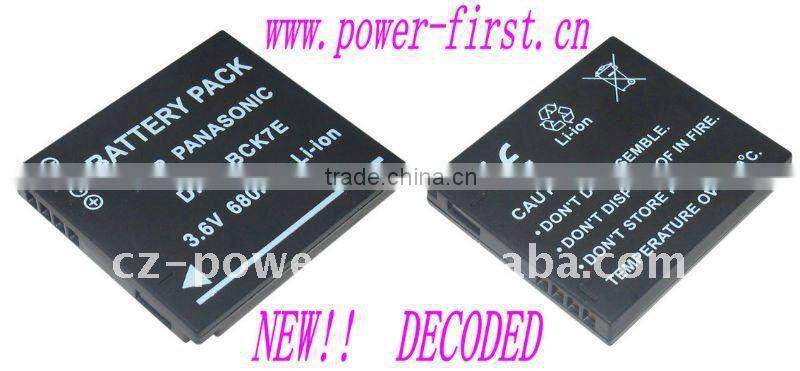 BCK7E battery for Panasonic