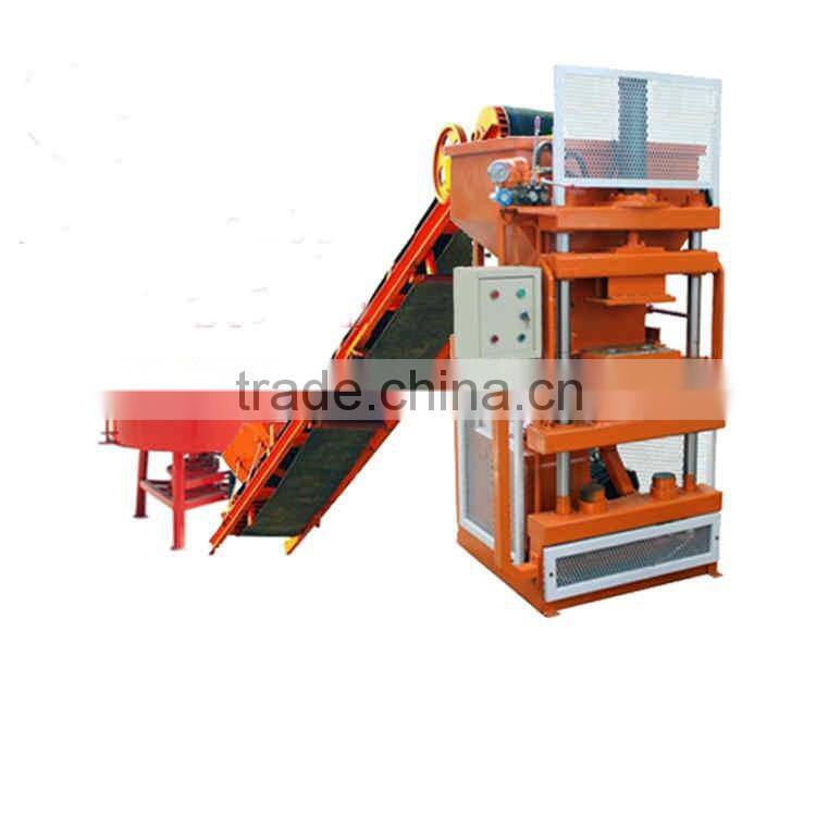 HR1-10 hydraulic interlocking brick machine price, automatic machine introduction, small scale industries