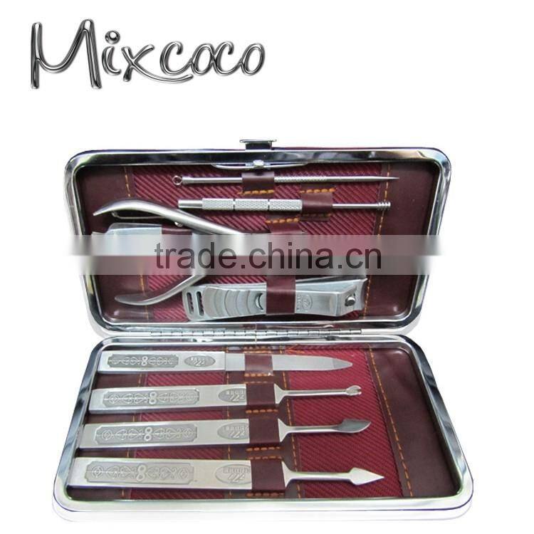 Nail Art kits Stainless Steel zinger manicure set, p-shine,Nail Pedicure Tools