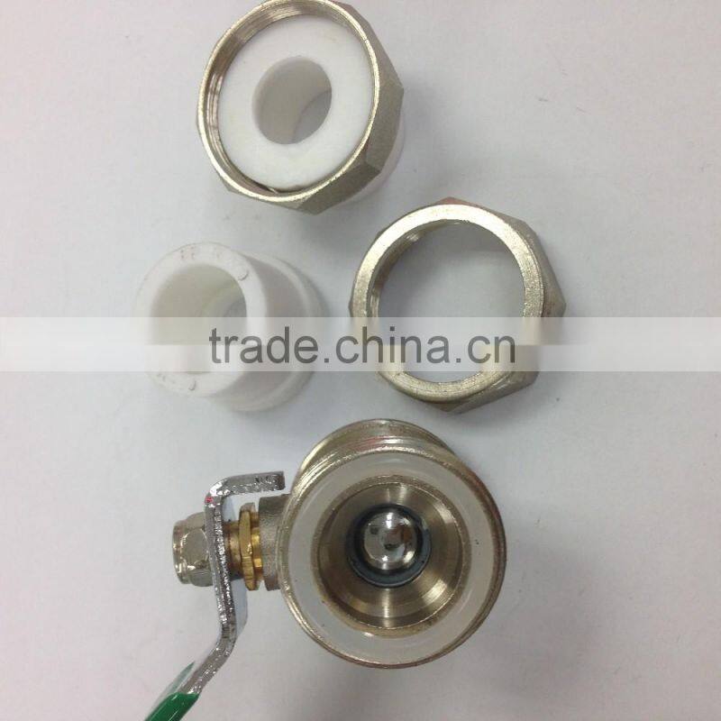 Hot Sales egyption market PPR ball valve 1/2"-2"