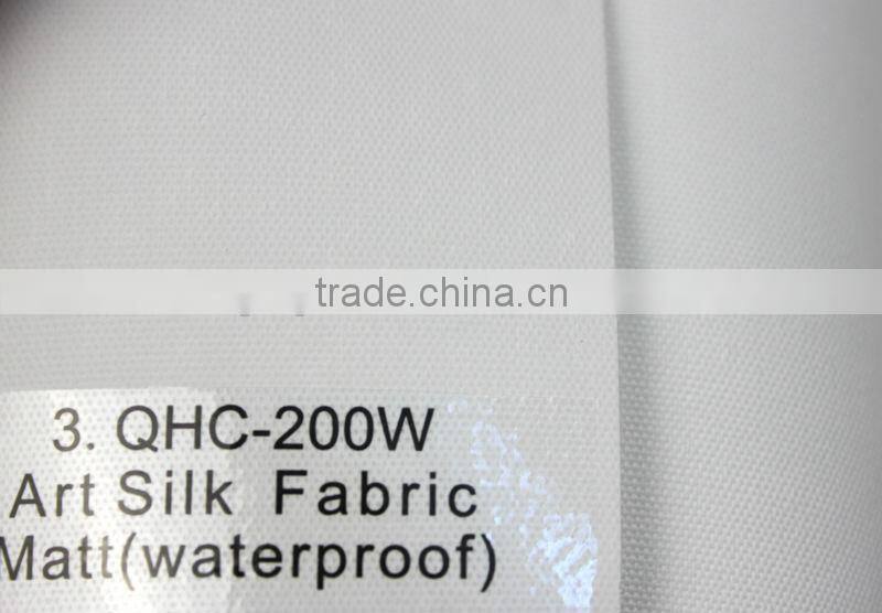 matt silk canvas art