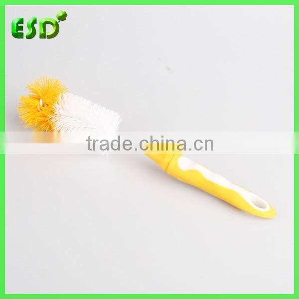 ESD Foam Scouring Sponge Bottle Brush With Comfort Handle