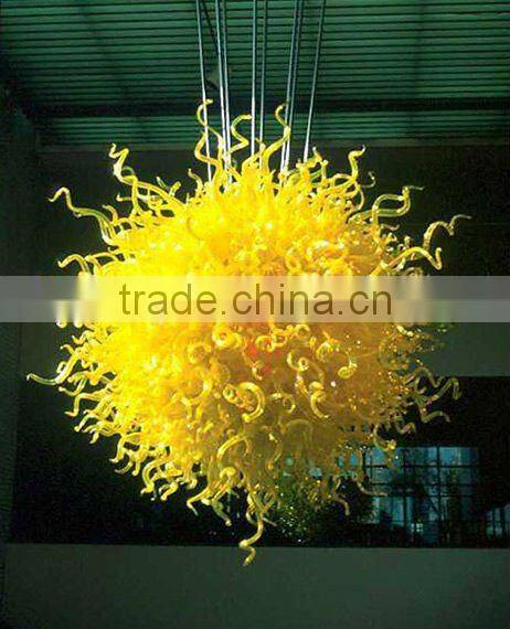 yellow glass ball pendant lighting and blown glass lighting xo-2011986 and decorative glass lighting