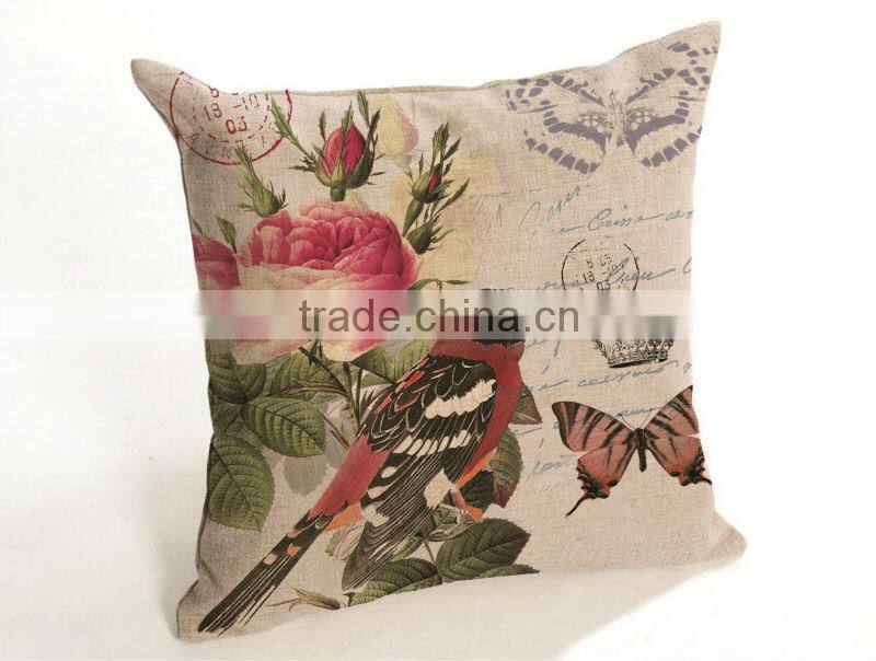 wholesale colorful cheap decorative linen pillowcase