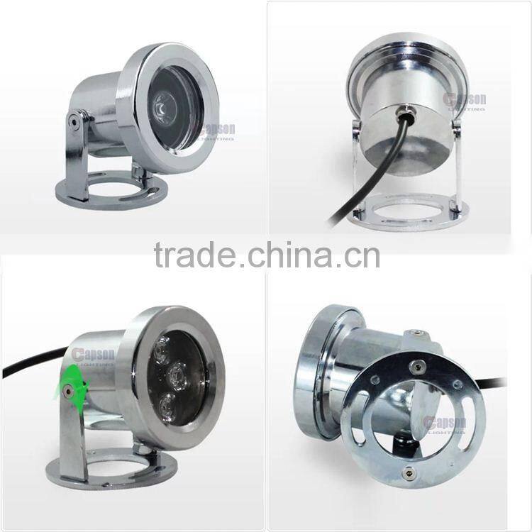 AC or DC 12V /24V IP68 1W underwater lighting with landscape lamps for led pool light