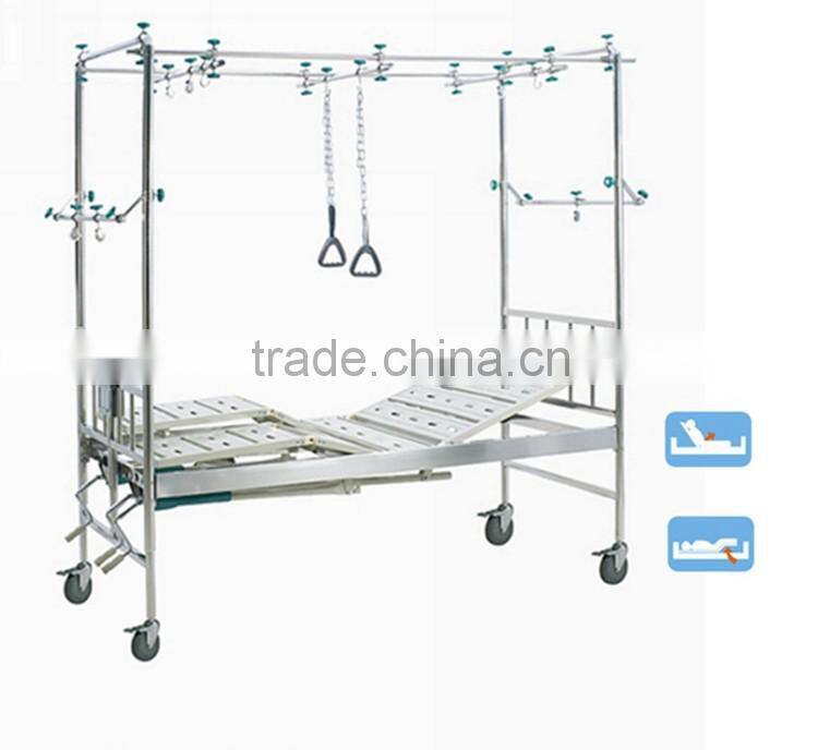 Cheap Hospital Manual Medical Orthopedic Traction Bed