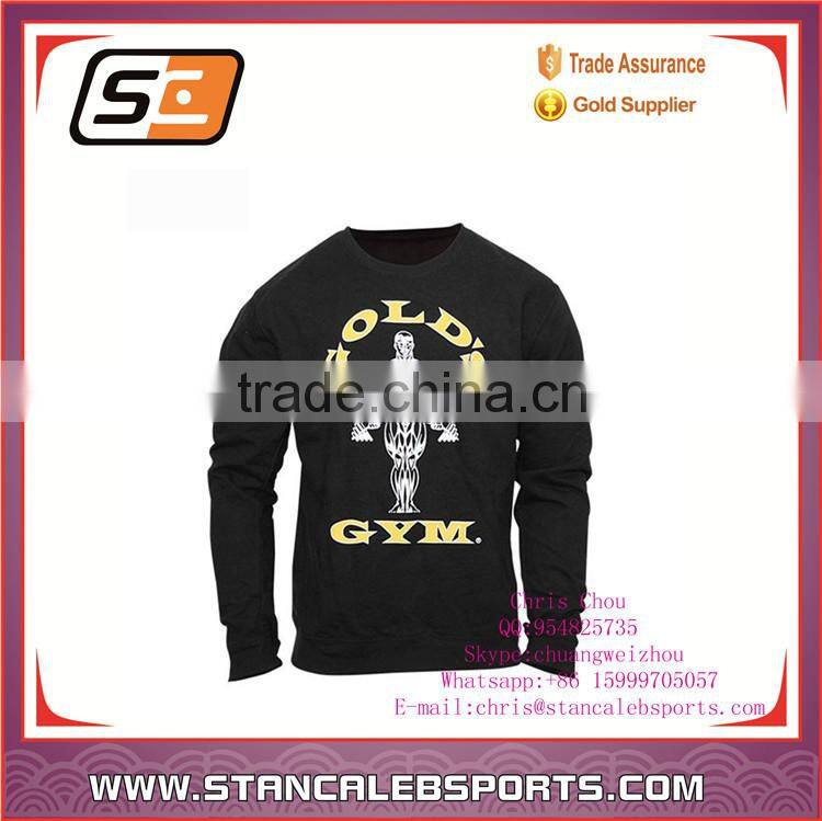 Stan Caleb dye fit fabric custom design sweatshirt,custom polyester material sweat shirt/pure polyester