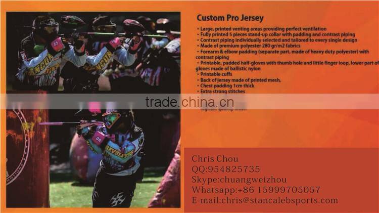 Stan Caleb Sportswear Clothing Paintball Team Custom Army Uniforms