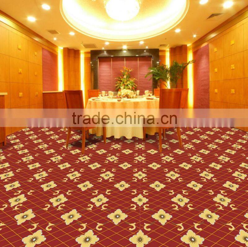 2016 New Design 80% Wool 20% Nylon Axminster Carpet Corridor carpet