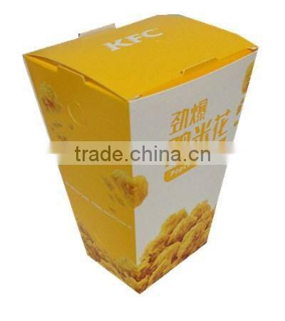 customize fried chicken box popcorn take away box