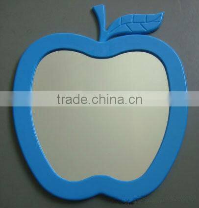 apple shaped silver mirror