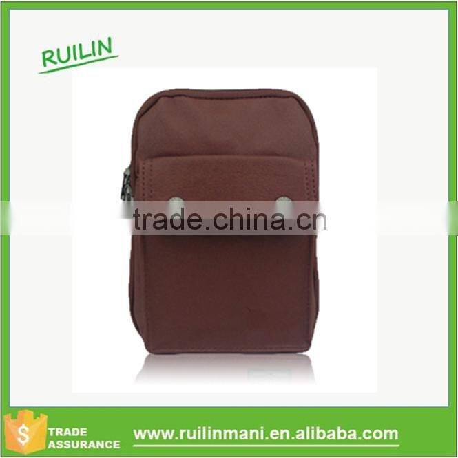 Waist PU one strap backpack