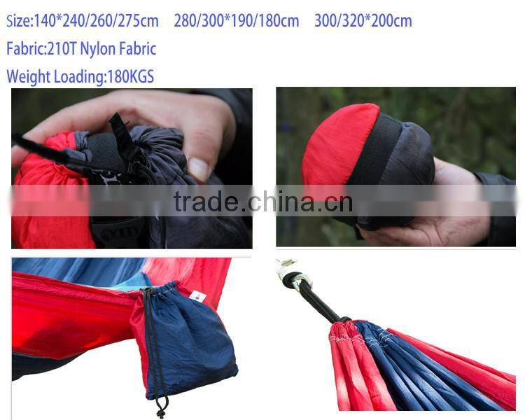 Parachute Fabric Summer Outdoor Graden Swing Hammock Tent