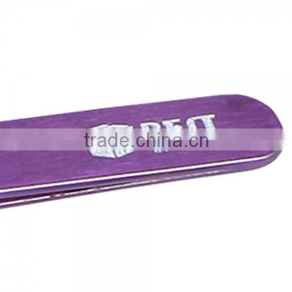 BST-10C Stainless Steel Highly Precision Tweezers Pro Tool Tweezers Purple