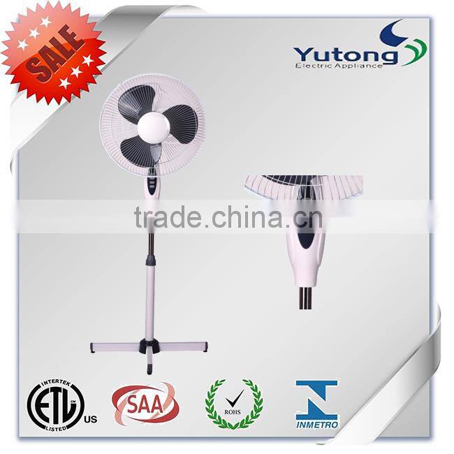 high speed ac fan motor cooling plastic UL stand fan