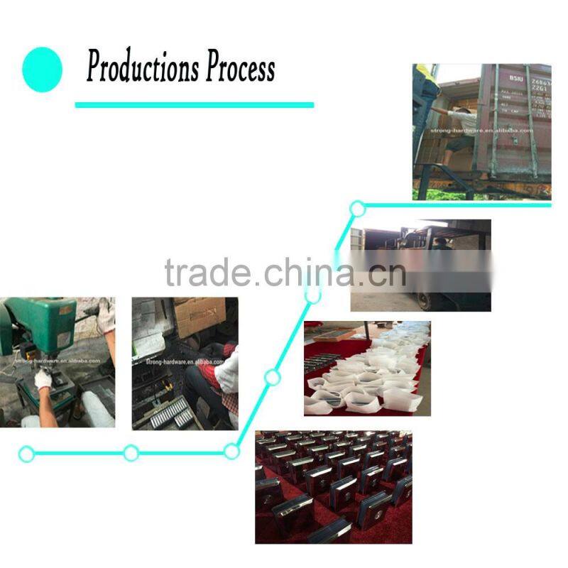 SH-90HD Semi-cirnial 90degree Mirror/Satin finished Double sides stainless steel China supplier small shower hinge