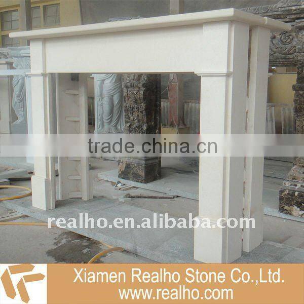 fireplace bursa beige marble