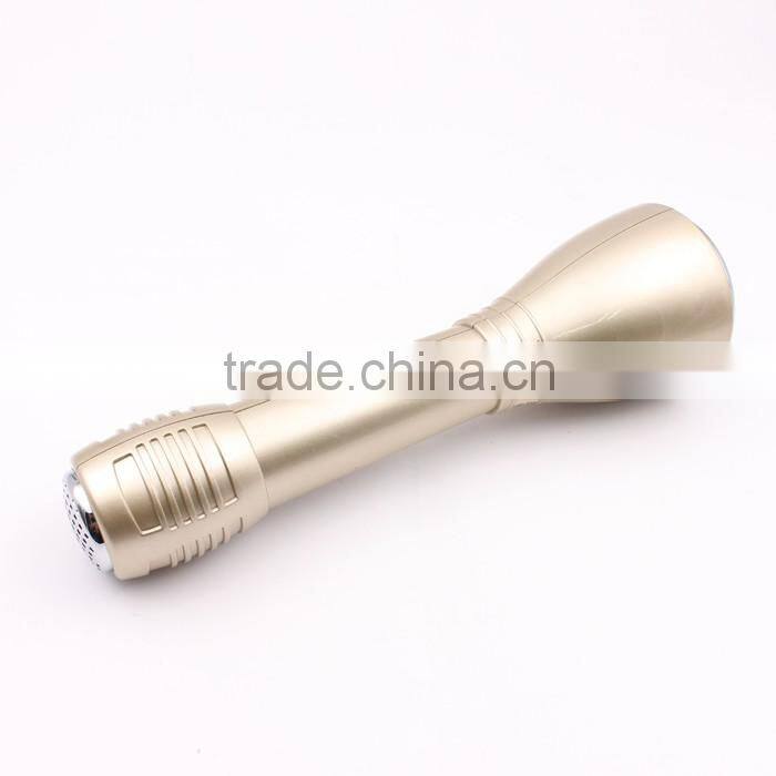 2016 newest wireless mini microphone portable speaker + Bluetooth outdoor KTV karaoke Player