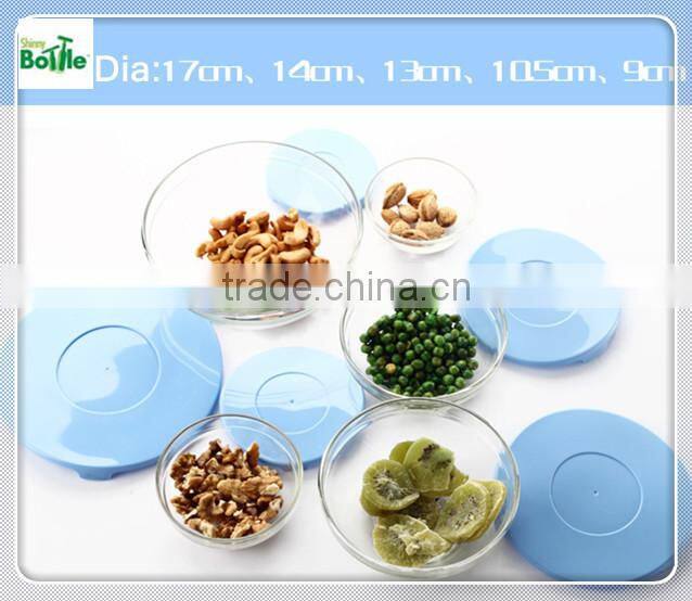 clear glass bowls transparent