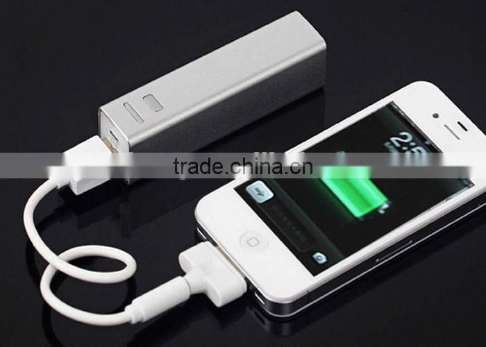 China 18650 charger in lipstick 18650 battery charger 2600mah mobile phone charger
