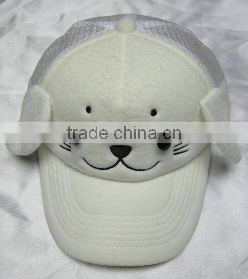 Winged embroidery cute children baseball cap