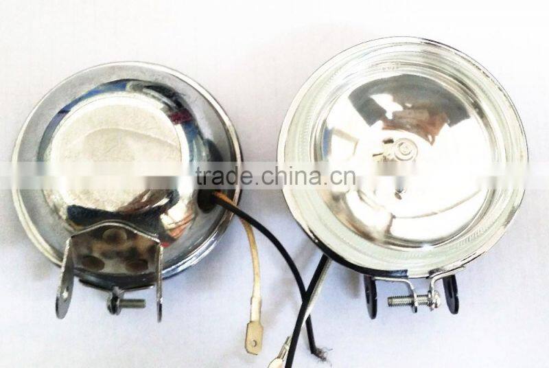12V 4 inch Voltage chrome black housing car accessory auto headlight