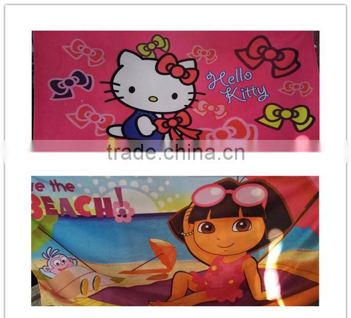 cartoon beach towels