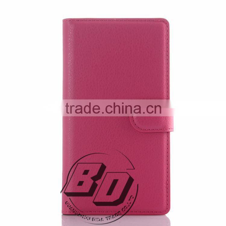 Ultra High Quality Flip PU Leather Wallet Magnetic Case with card holder For Lenovo P70 factory price