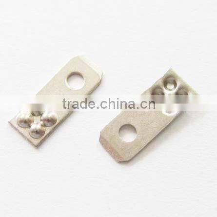 Sheet Metal Stamping Nickel Plating Electrical Automotive Flat Terminal
