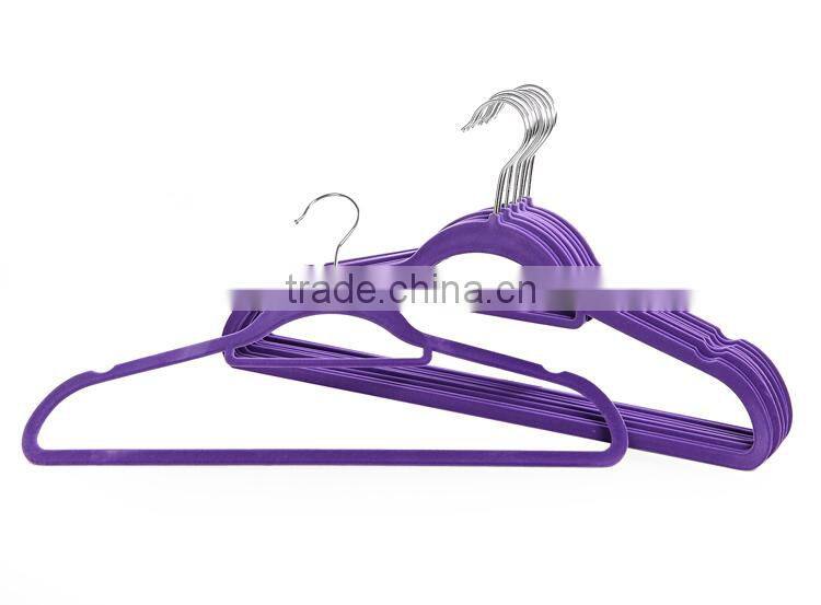 Purple Velvet Suit Hangers