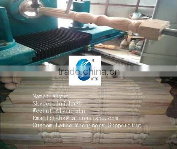 CNC wood copying lathe machine