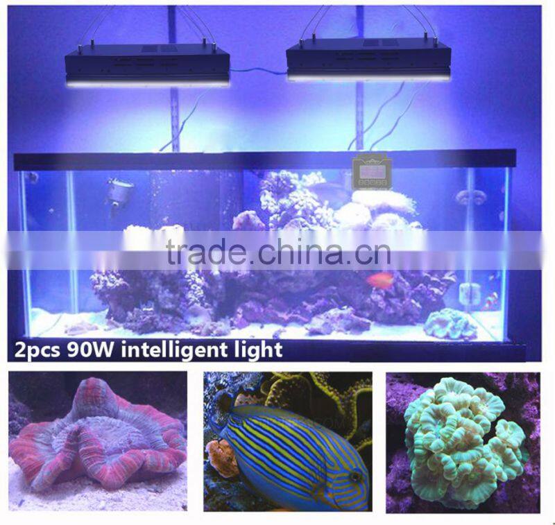 DSunY preset mode aquarium led lighting full spectrum 90w 12inch quick set