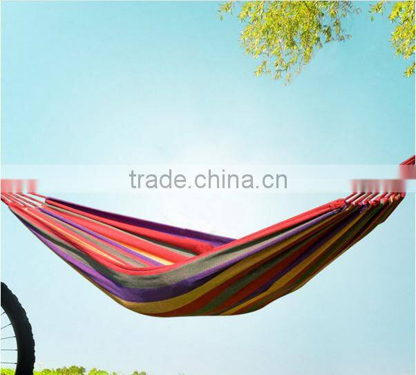 High quality portable camping hammock,canvas hammock,fabric hammock