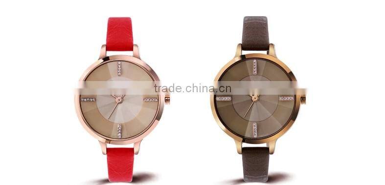 Leather Strap Quality Fashion Girls Wrist Watches