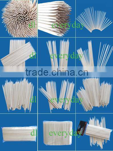wooden BBQ skewers barbecue sticks