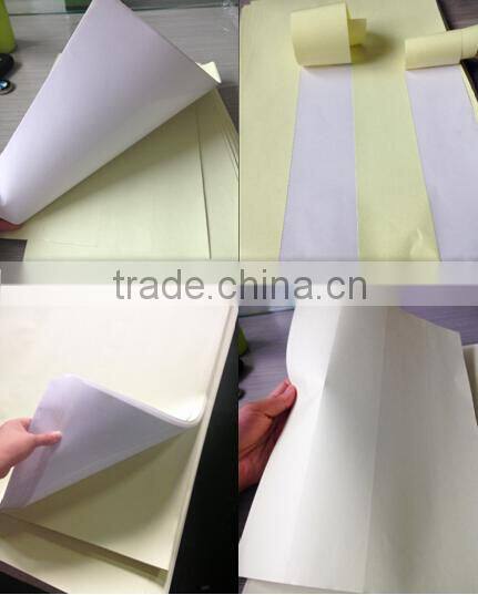 water based glue cast coated sticker paper for plastic bottles