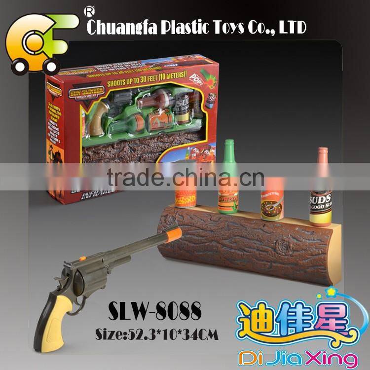 2016 hot Electric toys- indoor target game shooting gun set