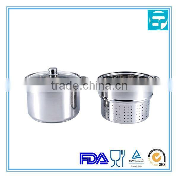 Stainless Steel Pasta pot/Italian pasta in Jiangmen factory
